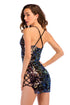 Elegant Sleeveless Sequin Dress for Women's Evening and Party Occasions